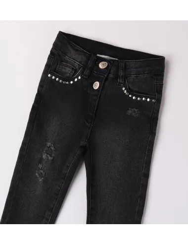 Sarabanda | Jeans per bambina con strass | 0A242