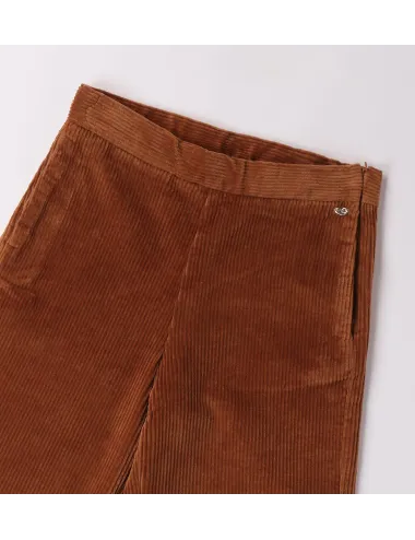 Sarabanda | Pantaloni palazzo in velluto ragazza | 0A727