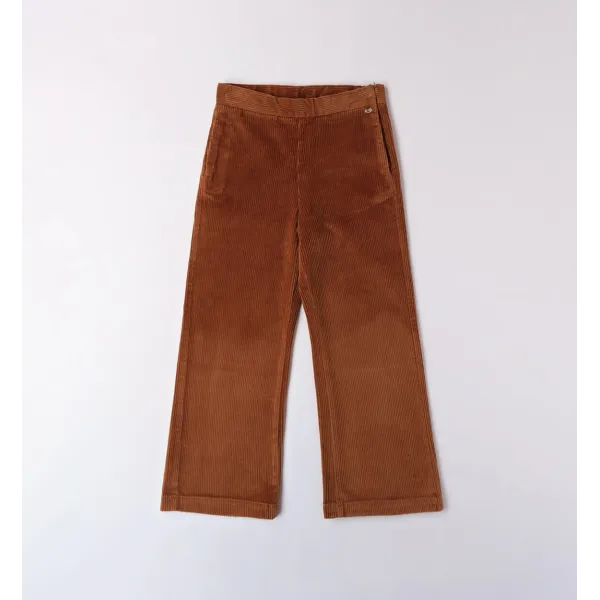 Sarabanda | Pantaloni palazzo in velluto ragazza | 0A727