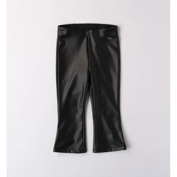 Sarabanda | Pantaloni bambina tessuto lucido | 0A243