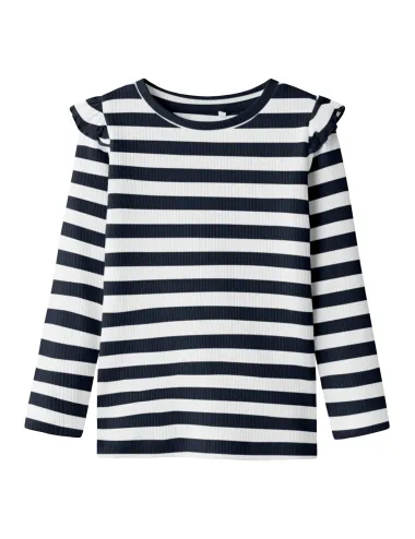 Name it | T-Shirt manica lunga con volant | 13238870