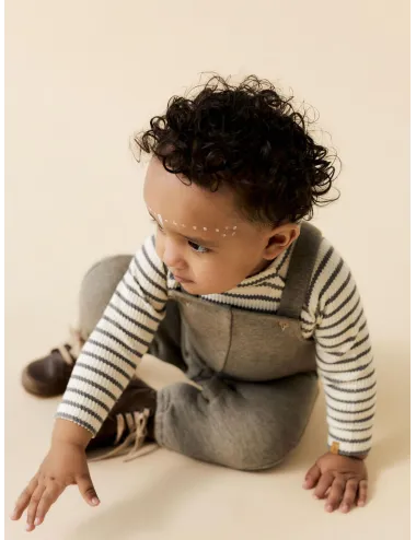 Lil' Atelier | Body manica lunga a righe | 13238635