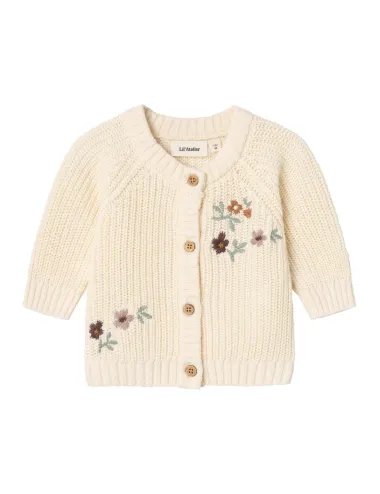 Lil' Atelier | Cardigan a maglia con fiori | 13233548