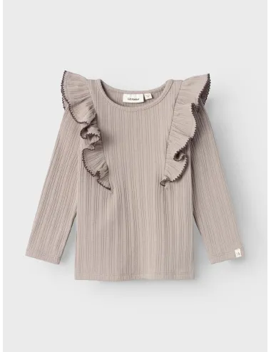 Lil' Atelier | Maglia manica lunga con rouches da bambina | 13233815