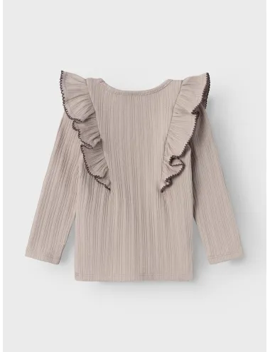 Lil' Atelier | Maglia manica lunga con rouches da bambina | 13233815