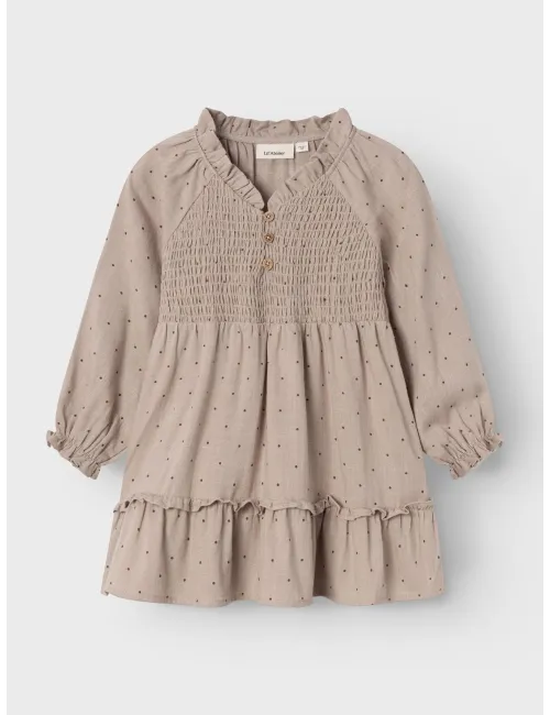 Lil' Atelier | Abito manica lunga a pois da bambina | 13233801