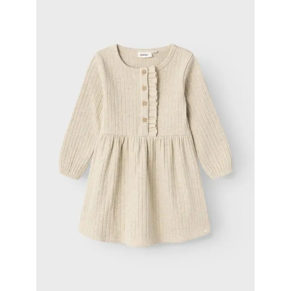 Lil' Atelier | Abito da bambina con manica lunga e ruches | 13231615