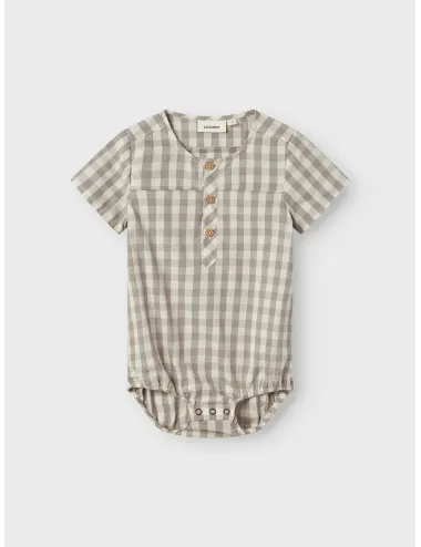 Lil' Atelier | Camicia body a maniche corte da neonato | 13240834