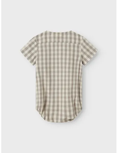 Lil' Atelier | Camicia body a maniche corte da neonato | 13240834
