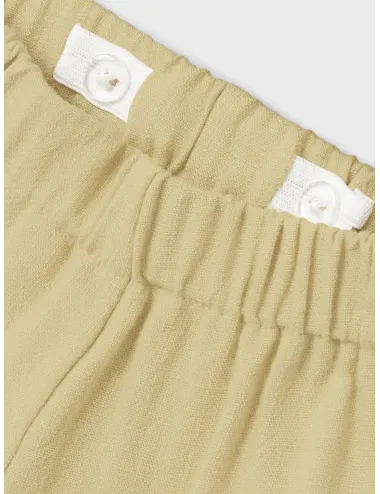 Lil' Atelier | Pantaloni misto lino da neonata | 13240337