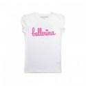 T-shirt Bimba Ballerina G2384 Happiness