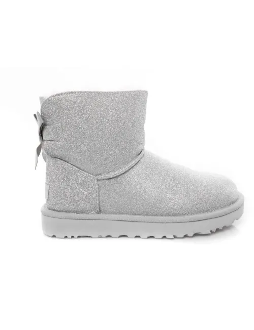 Ugg Australia |W - MINI BAILEY BOW SPARKLE SILVER| UGSBLBOWMSSL110005I