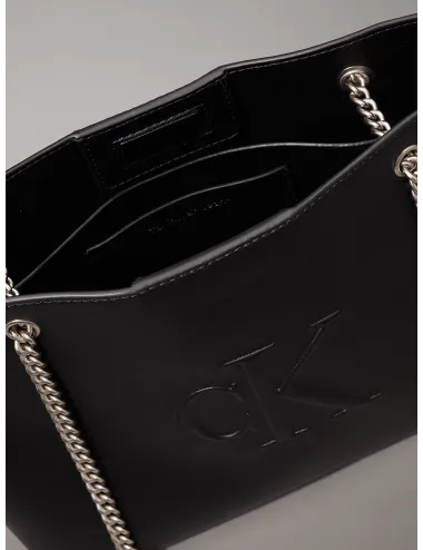 Calvin Klein | SCULPTED CHAIN SHOULDER | LV04K3163G-UB1