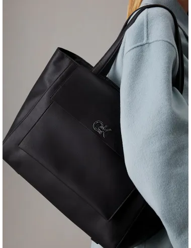 Calvin Klein | BORSA CK MEDIUM SHOPPER | K60K612811-BEH