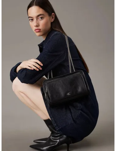 Calvin Klein | UTILITY DBL ZIP CAMERA BAG25 | K60K613046-BEH