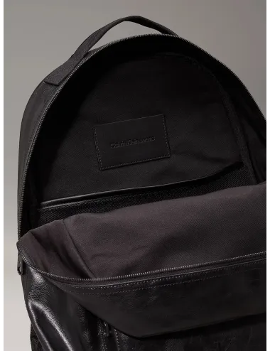Calvin Klein | ZAINO TUMBLED ZIP TOP BACKPACK43 | K50K512989-BEH