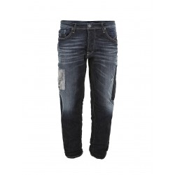 Jeans baggy con toppe - Imperial Fashion 
