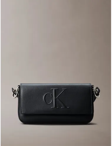 Calvin Klein | BORSA DA SPALLA SCULPTED FLAP | LV04K3148G-UB1