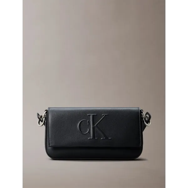Calvin Klein | BORSA DA SPALLA SCULPTED FLAP | LV04K3148G-UB1