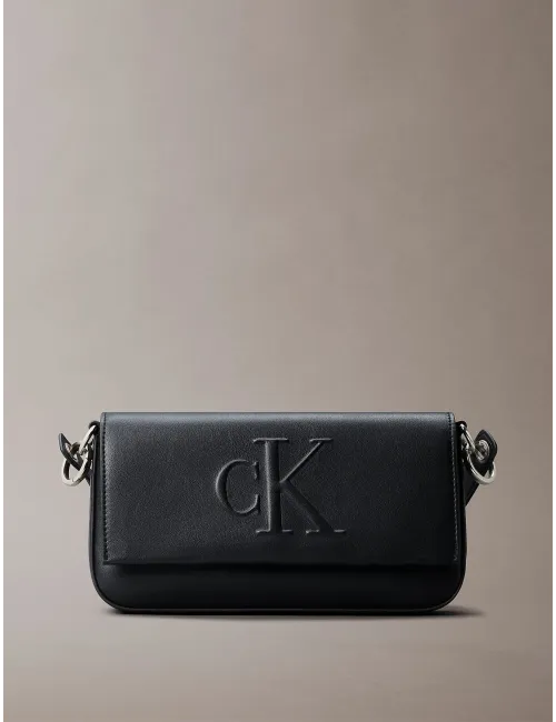 Calvin Klein | BORSA DA SPALLA SCULPTED FLAP | LV04K3148G-UB1