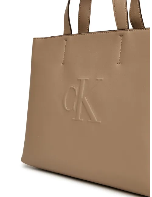 Calvin Klein | BORSA SCULPTED MINI EW TOTE | LV04K3111G-PBF